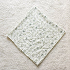 The Gilded Bird Muslin Swaddle (Set Of 3)- Linen Leaves