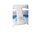 Dreambaby Deluxe Bath Seat with Foam Padding & Heat Sensing Indicator