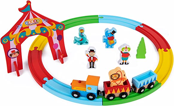 Wooden Train Set
