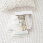 The Gilded Bird Muslin Swaddle (Set Of 3)- Carousel