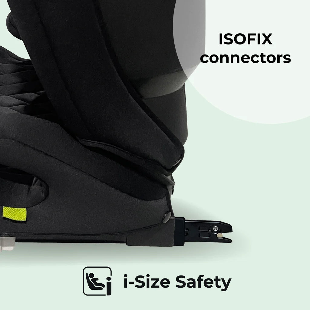 My Babiie MBCS23 i-Size (100-150cm) High Back Booster Car Seat - Billie Faiers Quilted Black
