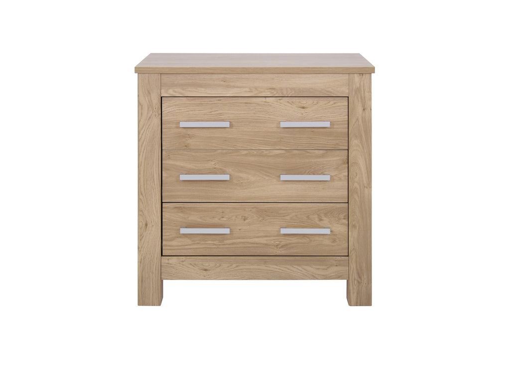 BabyStyle Bordeaux Nursery Furniture Set (Oak) - 3 Piece