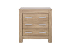 BabyStyle Bordeaux Nursery Furniture Set (Oak) - 3 Piece
