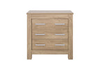 BabyStyle Bordeaux 3pc Nursery Furniture - Oak