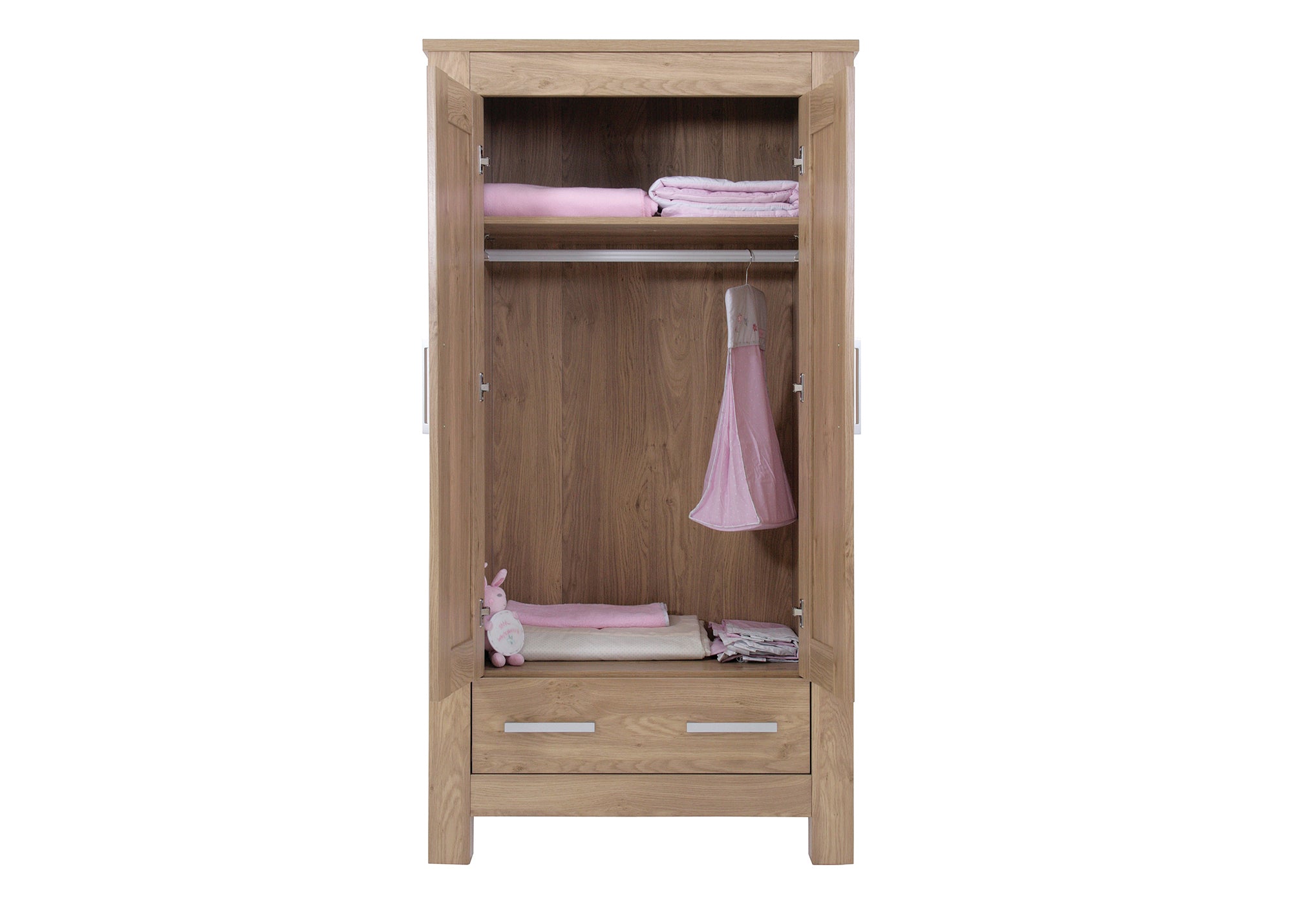 BabyStyle Bordeaux Nursery Furniture Set (Oak) - 3 Piece