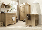 BabyStyle Bordeaux 3pc Nursery Furniture - Oak