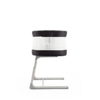 Oyster Wiggle Crib- Carbonite