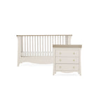 Cuddleco Clara 2 Pc Nursery Set- Cashmere & Ash