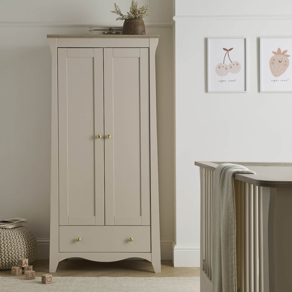 Cuddleco Clara 3 Pc Furniture Set-Cashmere & Ash