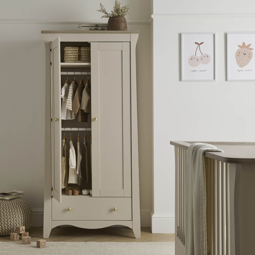 Cuddleco Clara 3 Pc Furniture Set-Cashmere & Ash