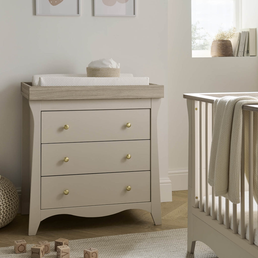 Cuddleco Clara Cashmere & Ash Dresser Changer