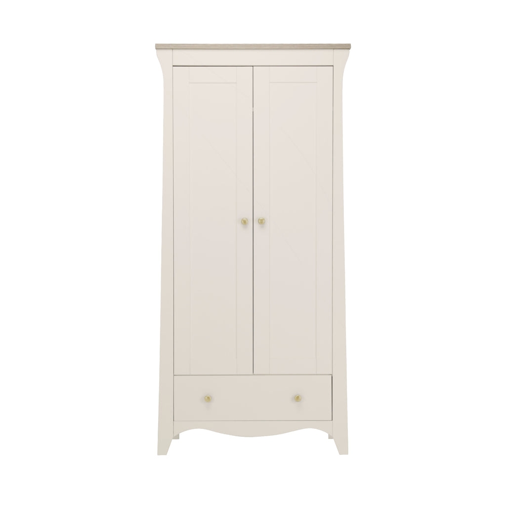 Cuddleco Clara Cashmere & Ash 2 Door Double Wardrobe