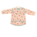 Ziggle Coverall Feeding Bib Hedgehog