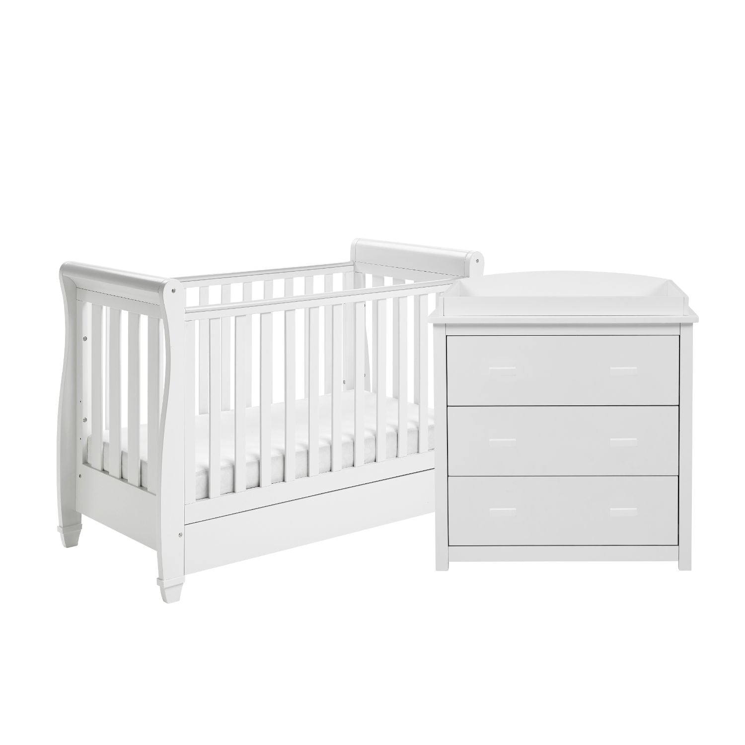 Eva 2 Piece Room Set White