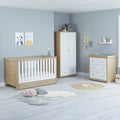 Luno 3pc with Drawer- Oak White