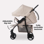 My Babiie MB30 Billie Faiers Oatmeal Pushchair
