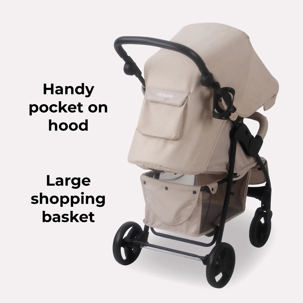 My Babiie MB30 Billie Faiers Oatmeal Pushchair