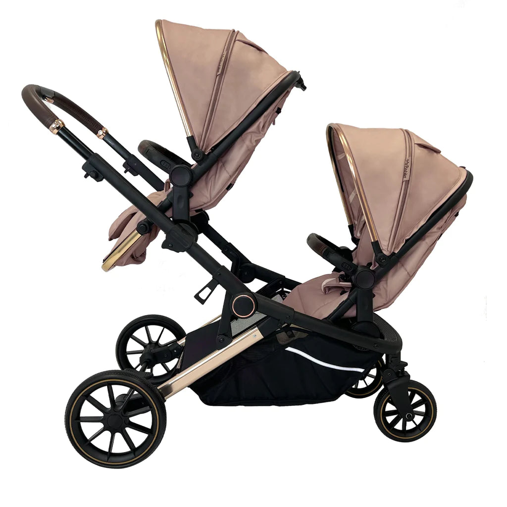 My Babiie MB33 Dani Dyer Giraffe Tandem Pushchair