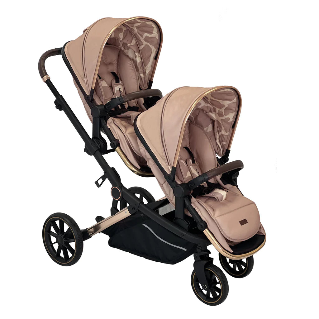 My Babiie MB33 Dani Dyer Giraffe Tandem Pushchair