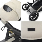 MB33 Tandem Pushchair with Infant Carrier - Ivory