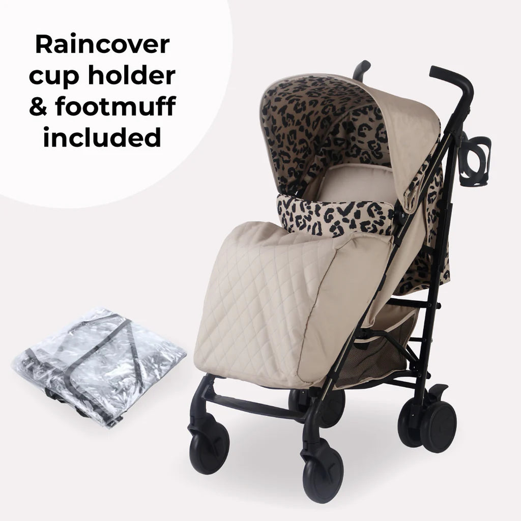 My Babiie MB51 Stroller - Dani Dyer Fawn Leopard