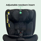 My Babiie MBCSSPIN i-Size (40-150cm) Spin Car Seat - Billie Faiers Quilted Black