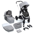 MeMore V2 Pram Pushchair - Silver Grey