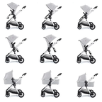 MeMore V2 Pram Pushchair - Silver Grey