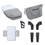 MeMore V2 Pram Pushchair - Silver Grey