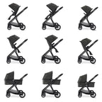 Memore V2 Travel System 13 Piece Coco with Base - Black