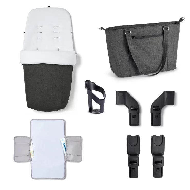 Memore V2 Travel System 13 Piece Coco with Base - Black