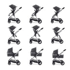 Memore V2 Travel System 13 Piece Coco i-Size with Base - Chrome