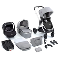 Memore V2 Travel System 13 Piece Pecan i-Size – Silver