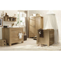 Babystyle Bordeaux Furniture + FREE Sprung Mattress - 3 Piece Room Set