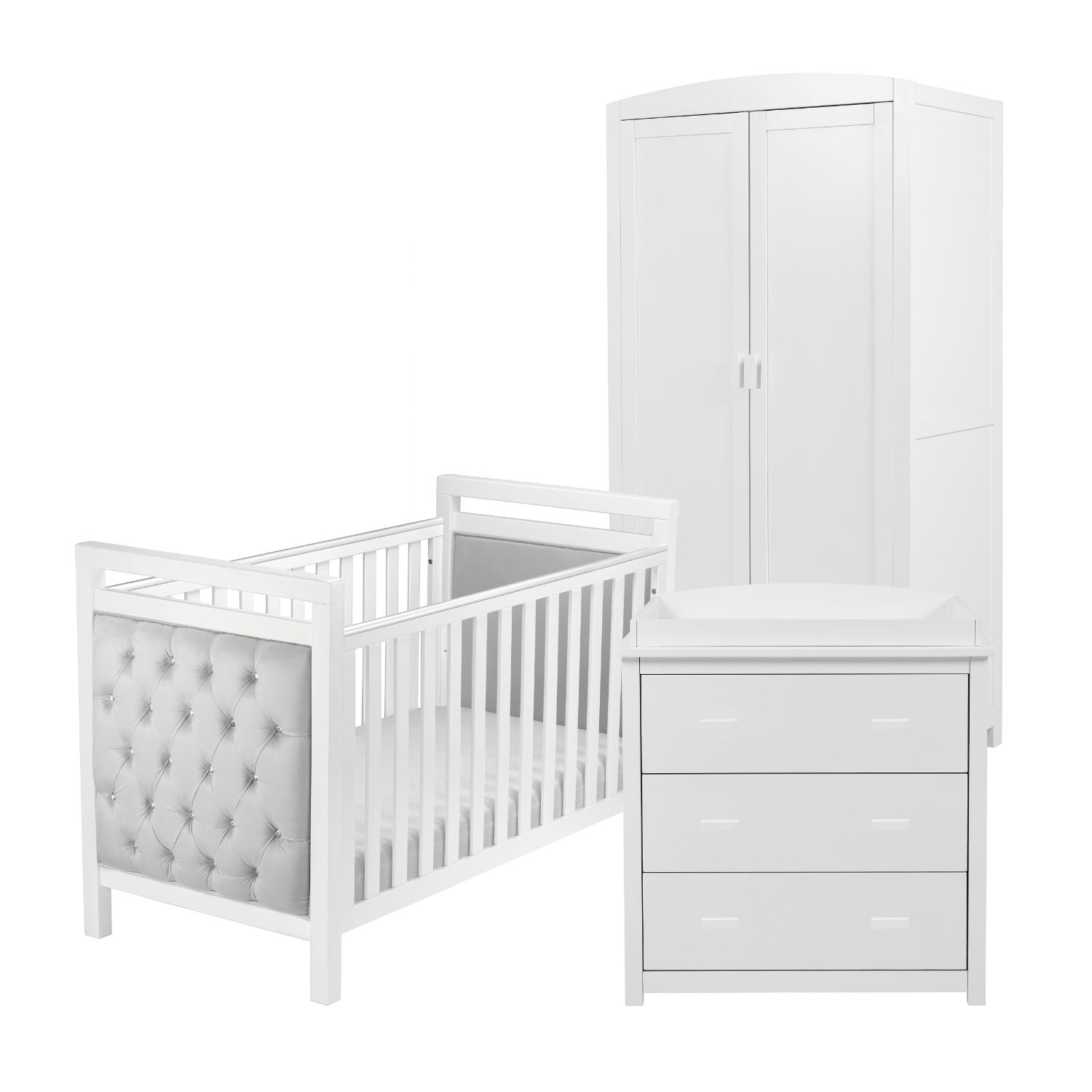 Velvet Deluxe 3 Piece Room Set