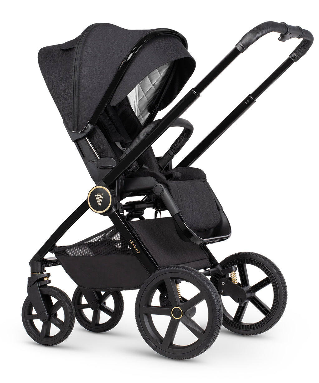 Venicci Upline 2 All Black 2 In 1