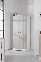 Babystyle Verona 3 Piece Room Set - White/Ash