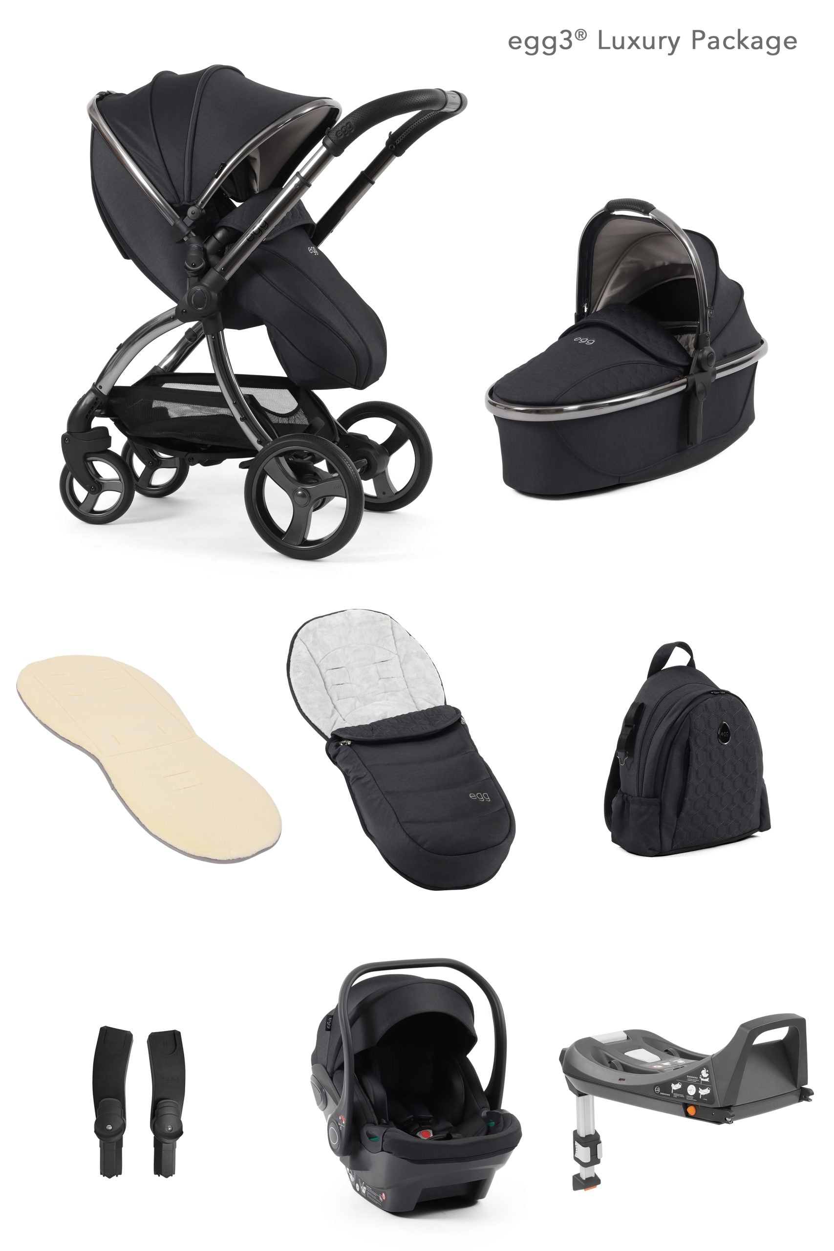 Egg® 3 Luxury Bundle - Carbonite