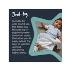 TOMMEE TIPPEE Sleep Bag, Multi Tog 18-36m 2.5 tog + 1.0 tog