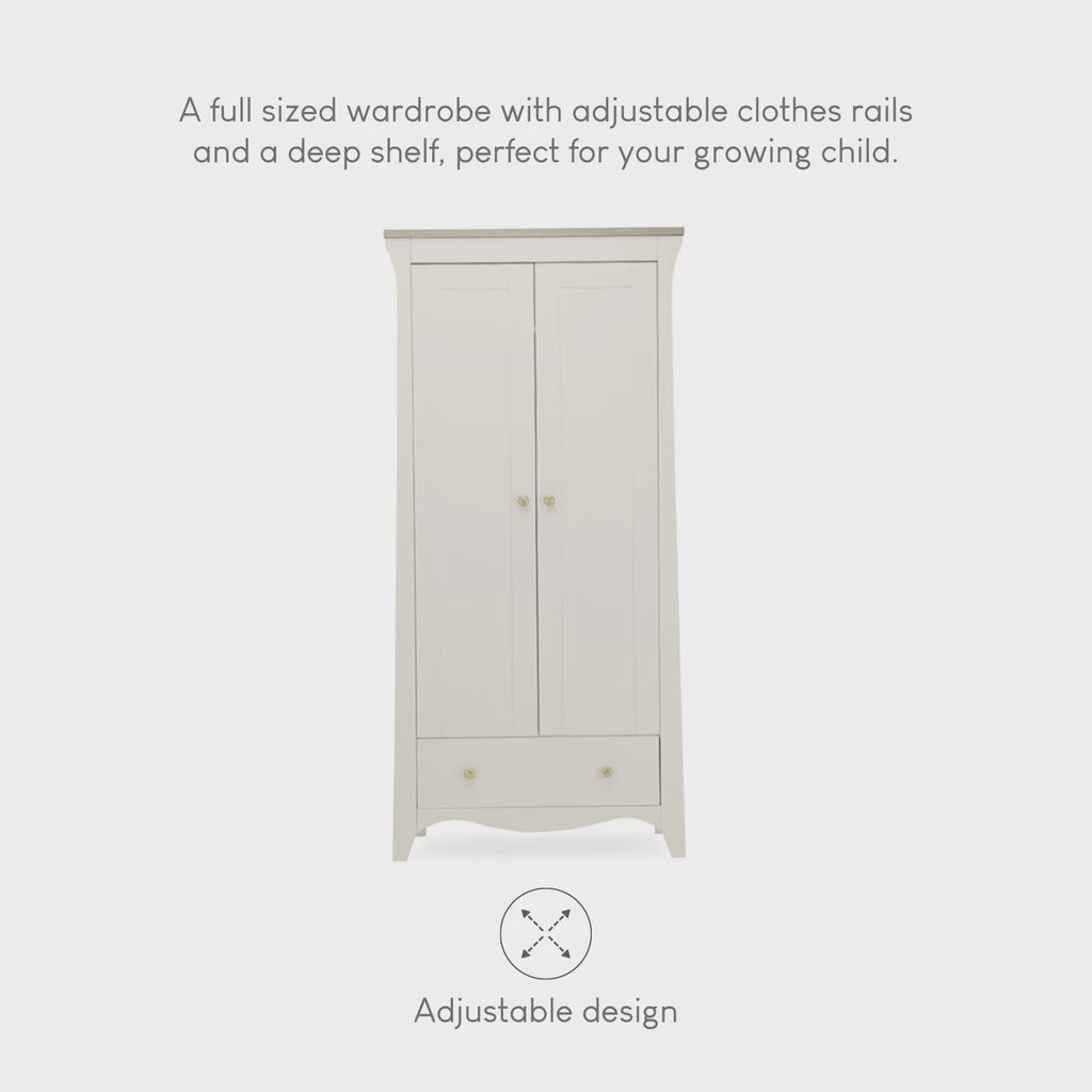 Cuddleco Clara 3 Pc Furniture Set-Cashmere & Ash