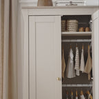Cuddleco Clara Cashmere & Ash 2 Door Double Wardrobe