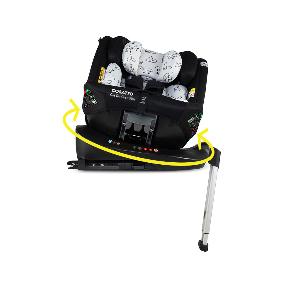 Cosatto Get Set Grow Plus i-Size 360 Car Seat Foxed