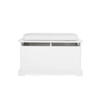 Beaumont Storage Box & Cushion Set - White