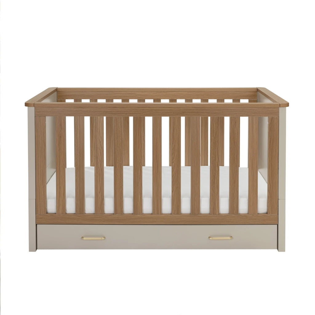 Mira Cot Bed – Cashmere Warm Oak