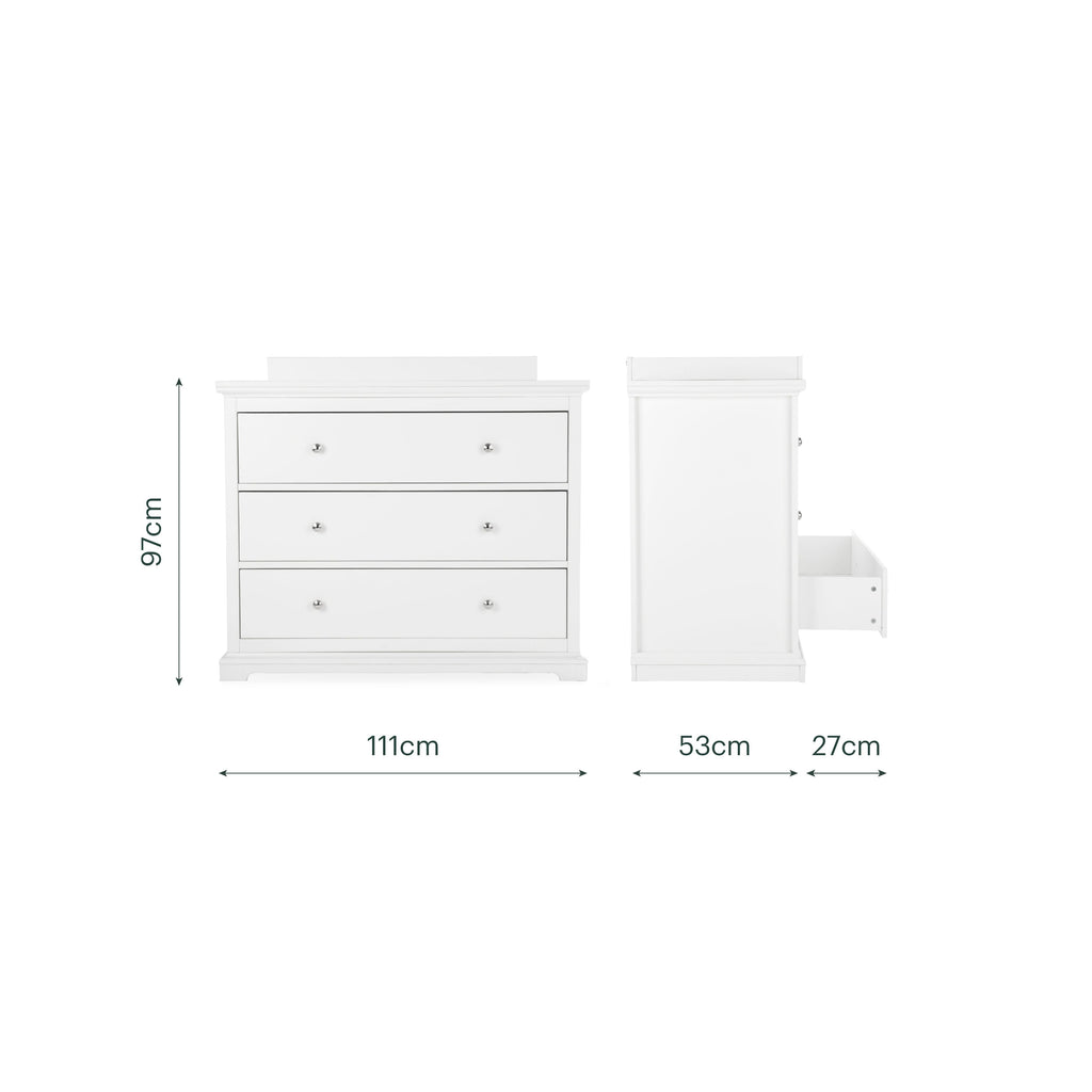 Beaumont Dresser Changer - White