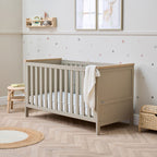 Tutti Bambini Misha Cot Bed Mushroom/Golden Oak