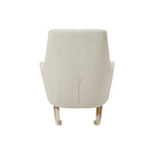 Tutti Bambini Jonah Rocking Chair & Foot Stool - Pebble