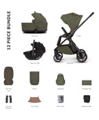 Venicci Tila Comfort Bundle (3 In 1) Olive- Tiago Black