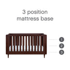 Tutti Bambini Japandi Mini 2 Piece Room Set - Warm Walnut