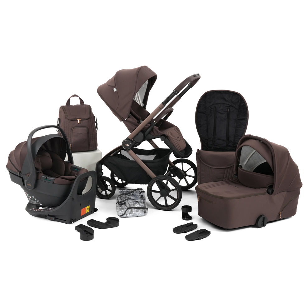 Oyster Vee Travel Bundle- Chocolate
